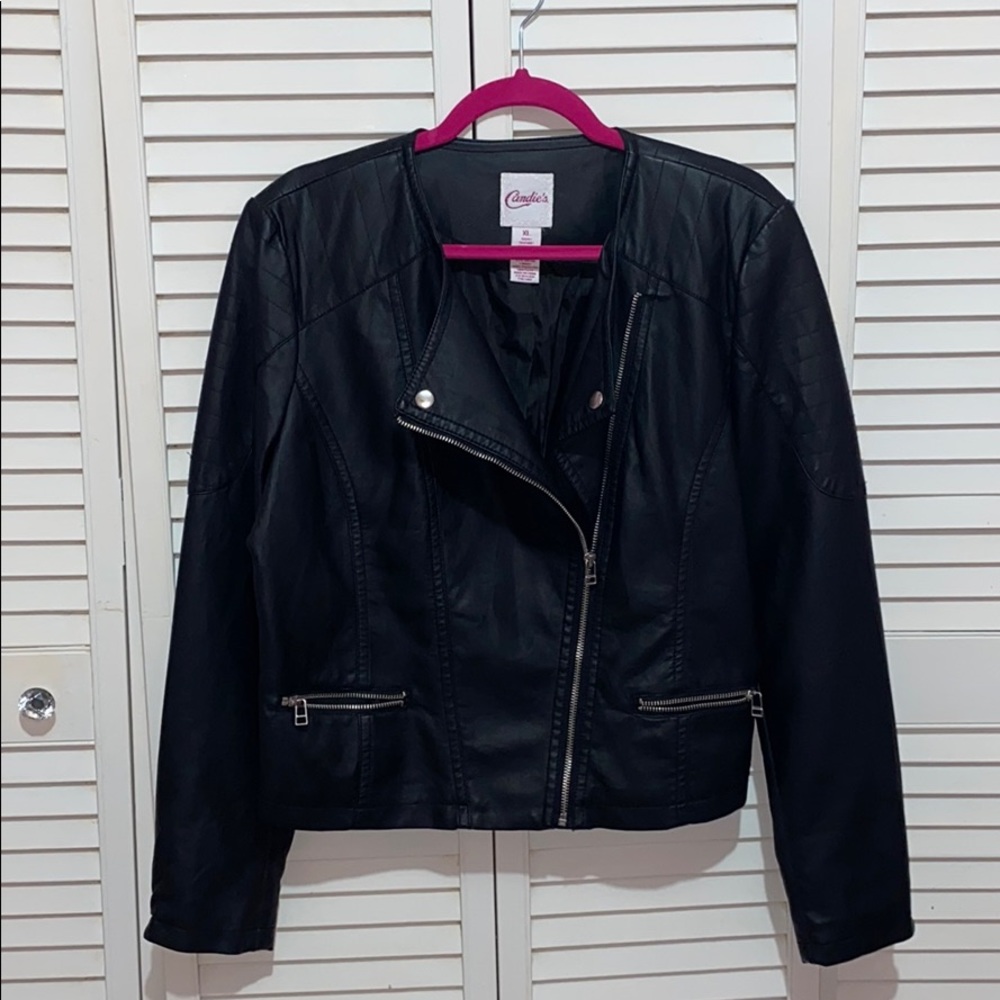 Candie’s leather jacket